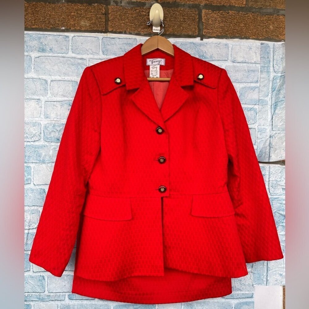 Terry Paris France Women's Dress Skirt Suit size 14